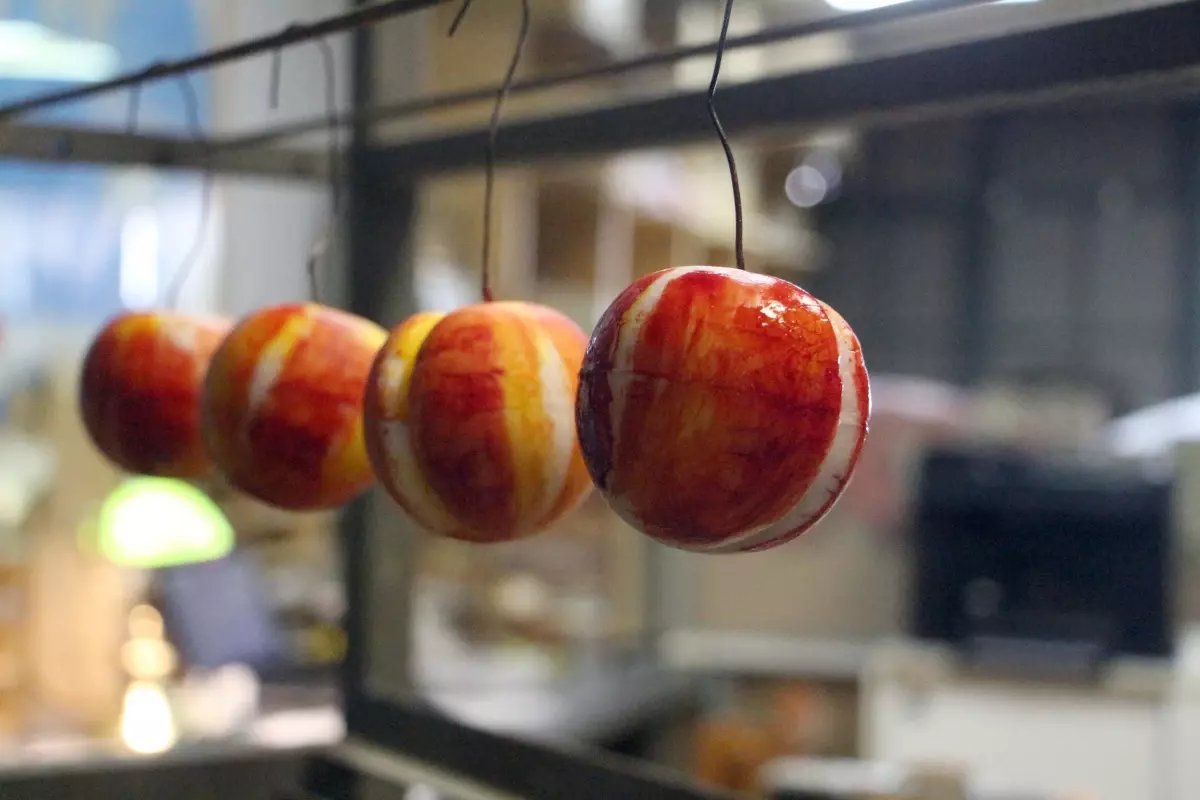 Edirne’de Osmanlı dönemine ait kokulu meyve sabunu üretimi devam ediyor