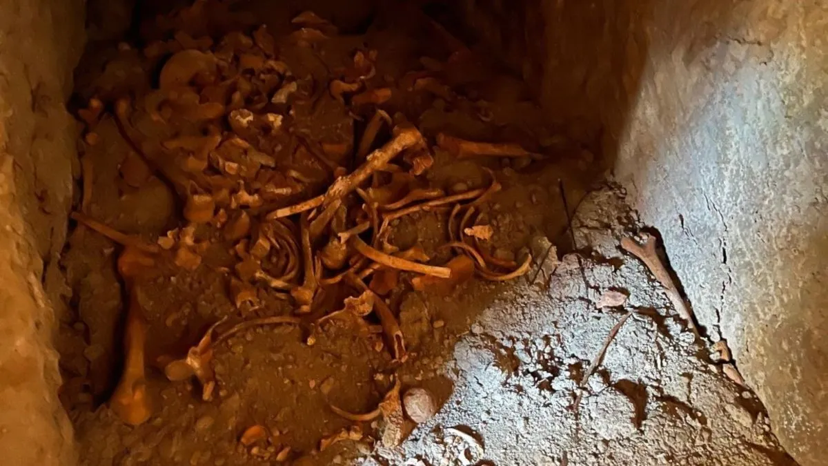 Gaziantep’te kazılan temel Roma’ya çıktı: Tarihi mezar ve iskelet bulundu!