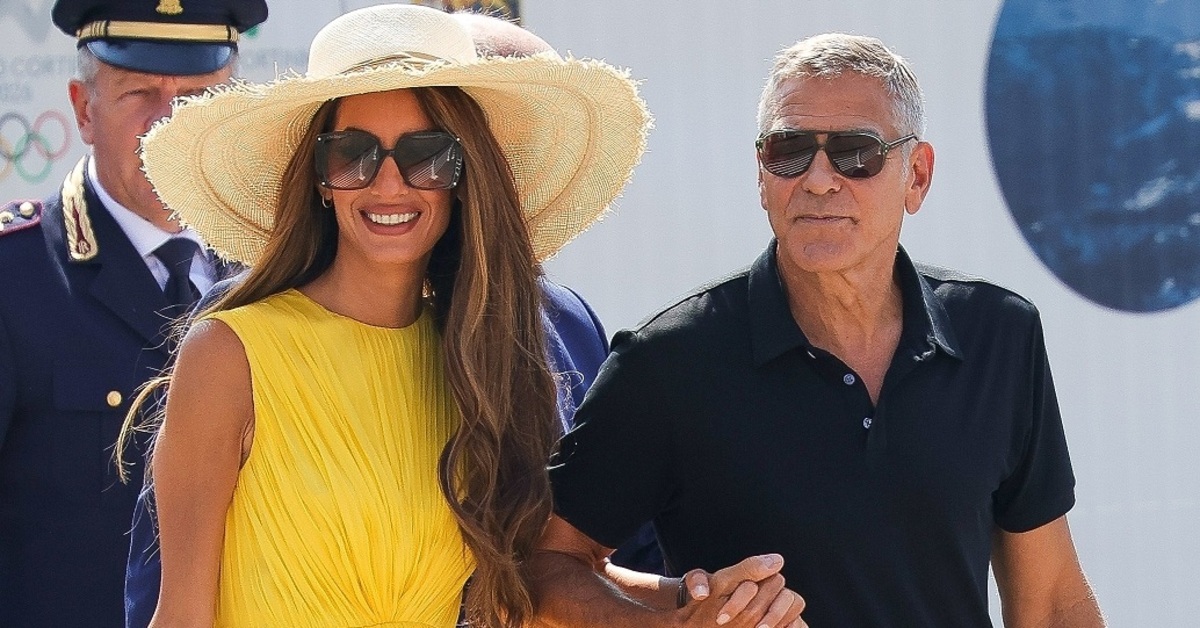 George Clooney ve Amal Clooney çifti Venedik’te