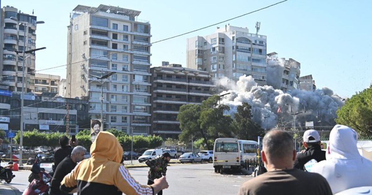 İsrail, Beyrut’un güneyindeki Dahiye’ye en az 5 hava saldırısı düzenledi