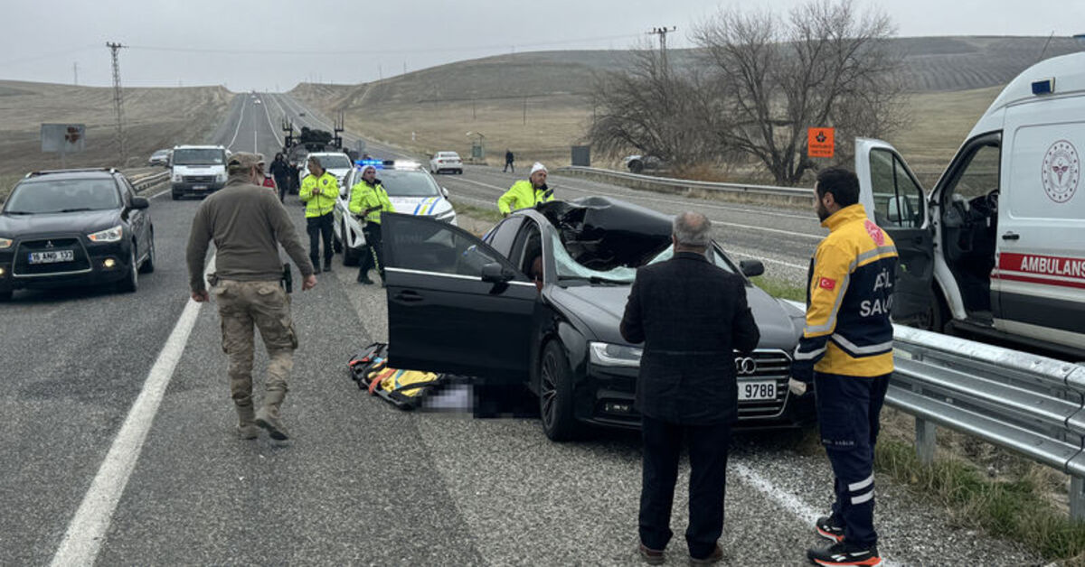 Diyarbakır’da TIR’ın fırlayan tekeri, karşı yöndeki otomobilin üzerine düştü: 1 ölü