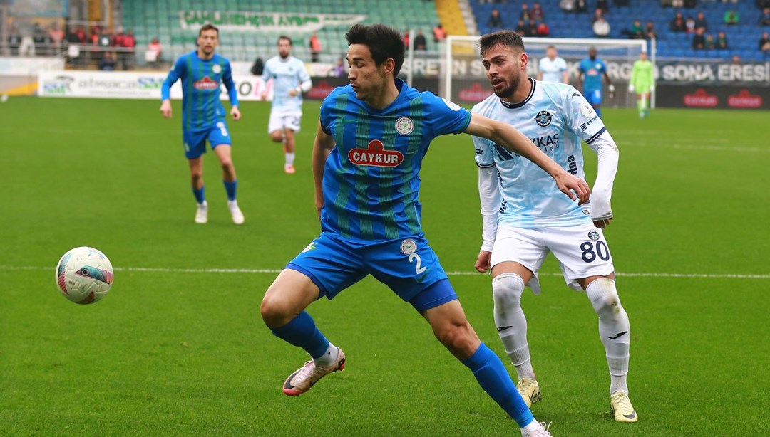 Çaykur Rizespor’da 2 isim Fenerbahçe maçında cezalı