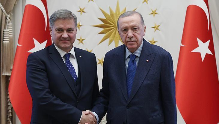 Cumhurbaşkanı Erdoğan, Zvizdic’i kabul etti