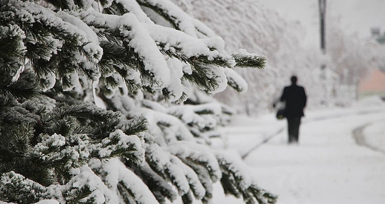 Amasya’da yüksek kesimler beyaza büründü