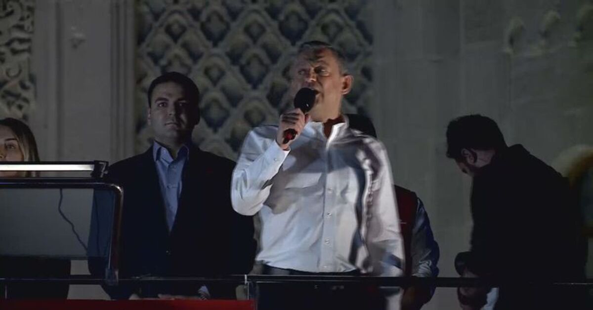 Özgür Özel: Ben meydandayım, sokaktayım